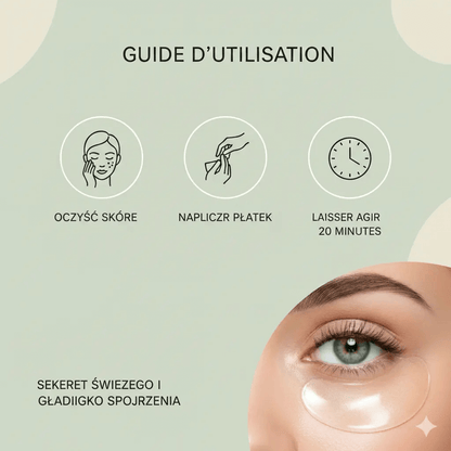 Patchs anti - cernes microneedling à l'acide hyaluronique - BeautyLIFT