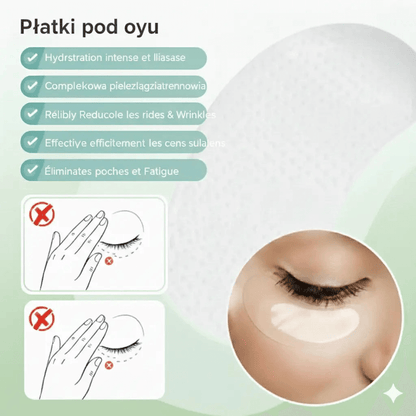 Patchs anti - cernes microneedling à l'acide hyaluronique - BeautyLIFT