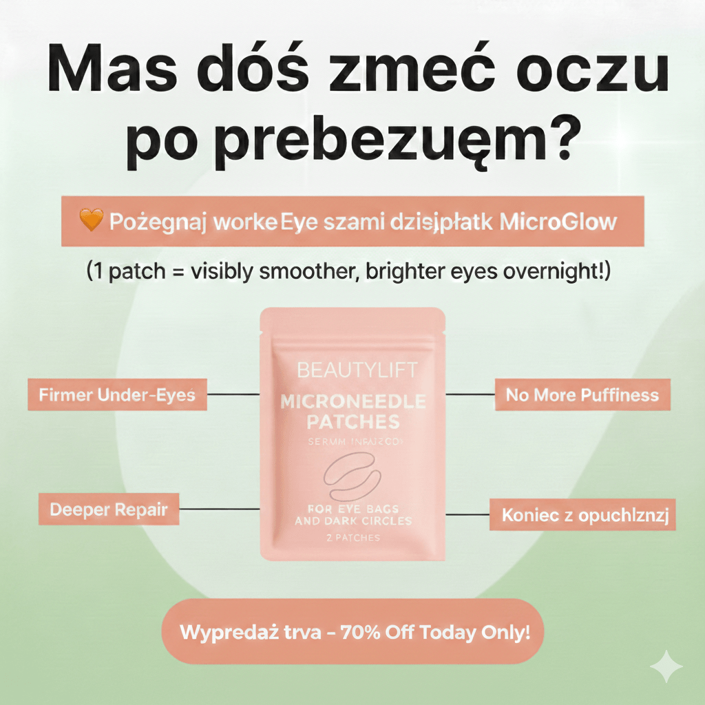 Plasterki przeciw cieniom pod oczami z kwasem hialuronowym do mikroigłowania - BeautyLIFT